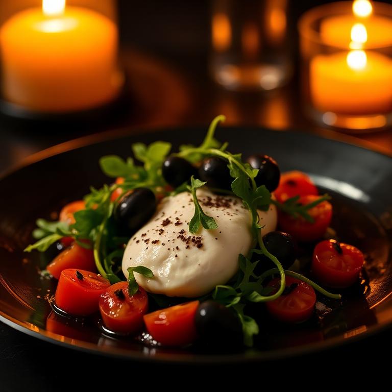 Burrata salad